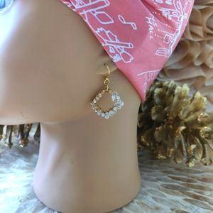 New crystal earrings.